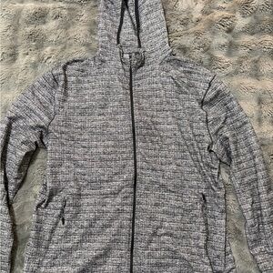 lululemon athletica Gray Marled Full‑Zip Hoodie